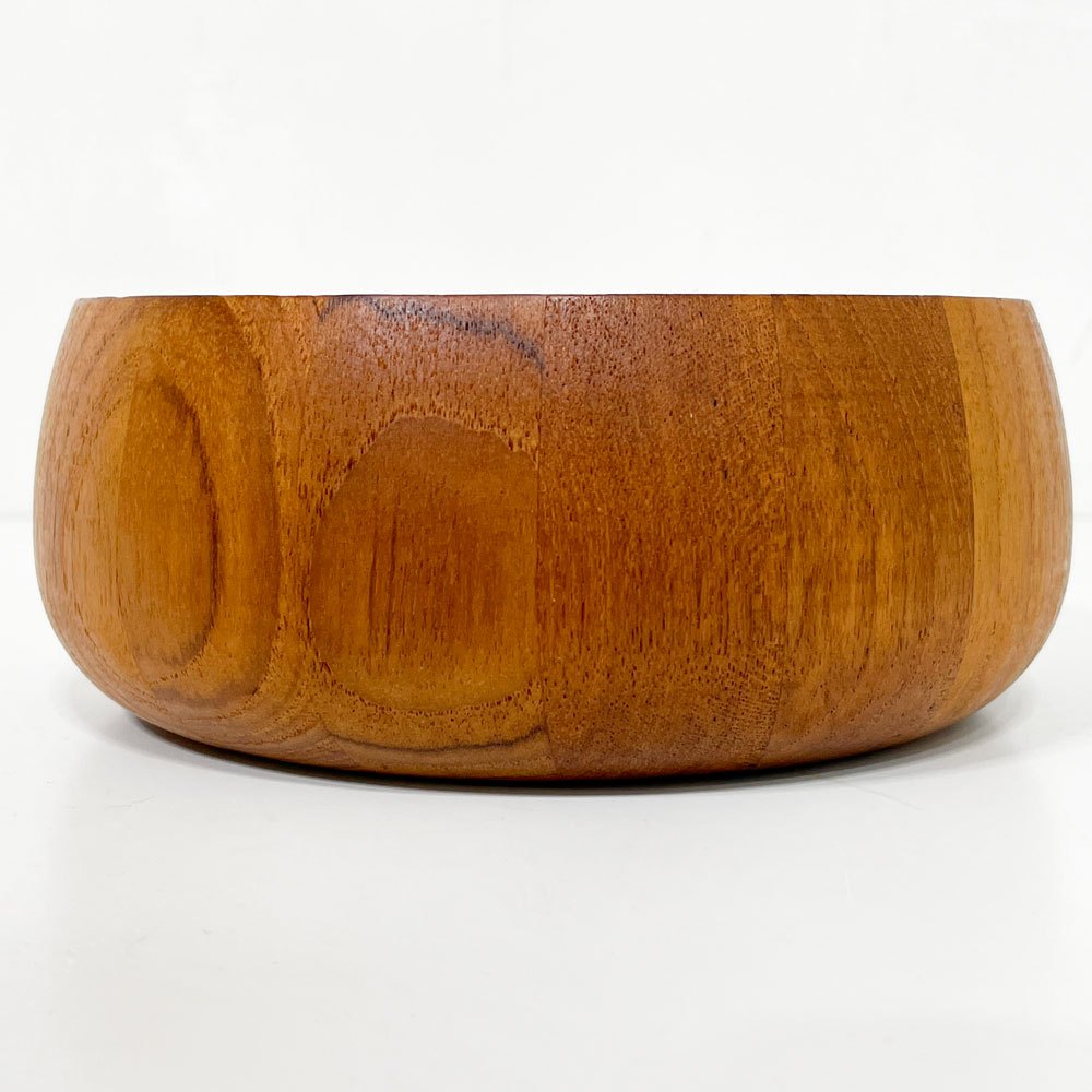 ダンスク DANSK ウッドボウル チーク材 16.5cm JHQ イェンス・クイストゴー 北欧ビンテージ ●