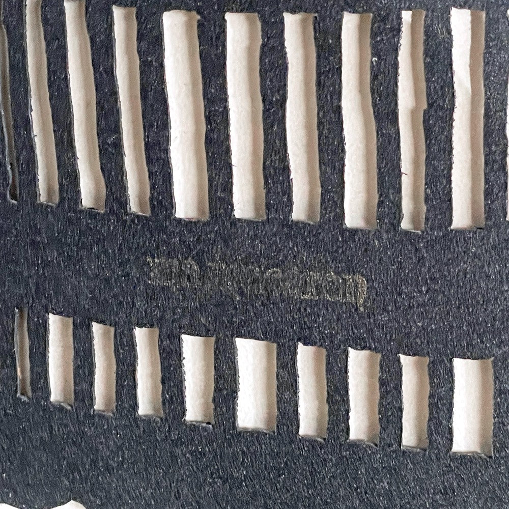 ママカロン ma.macaron 鳥籠 大 壁掛け ウォールアート 横振り刺繍 W22.5cm H42cm 刺繍作家 現代作家 ■