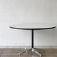 ハーマンミラー Herman Miller コントラクトテーブル ラウンドテーブル W106.5×H64cm イームズ ビンテージ ◇