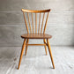 アーコール Ercol ボウバックチェア ファンバックチェア 5本タイプ エルム材 UKビンテージ Vintage 英国 ♪