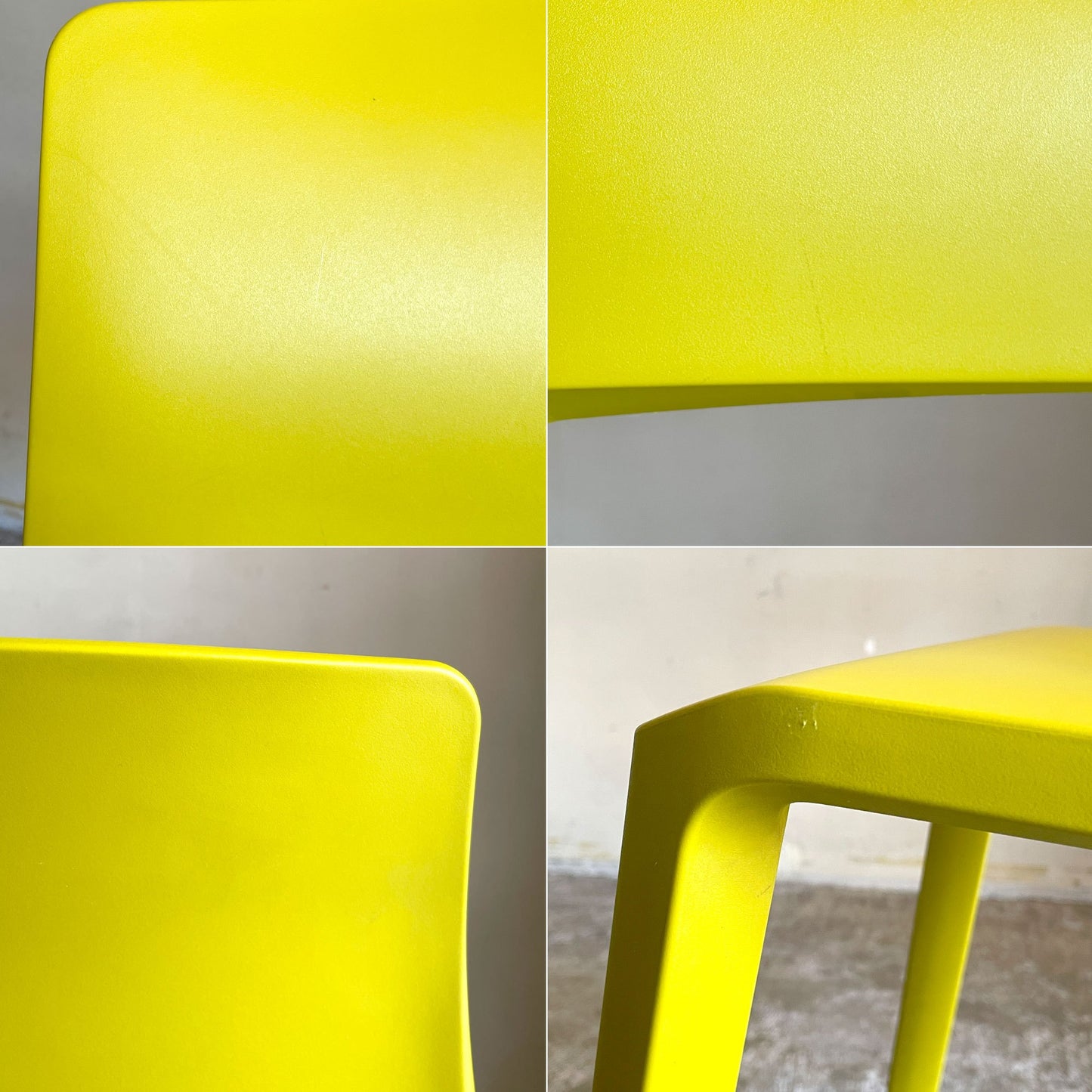ヴィトラ Vitra ティプトン Tipton チェア スタッキングチェア チルト機能 ロッキングチェア イエロー A ■
