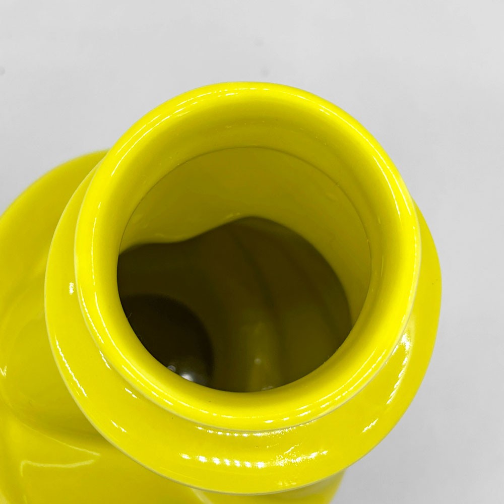 ムート MUUTO フラワーベース CLOSELY SEPARATED 花瓶 オブジェ イエロー H27cm 北欧 デンマーク ●