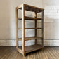 オールドメゾン old maison ガラスキャビネット Glass Cabinet No.OMU849N オープンシェルフ ディスプレイケース 飾り棚 4段 W50cm マンゴー材 ◎