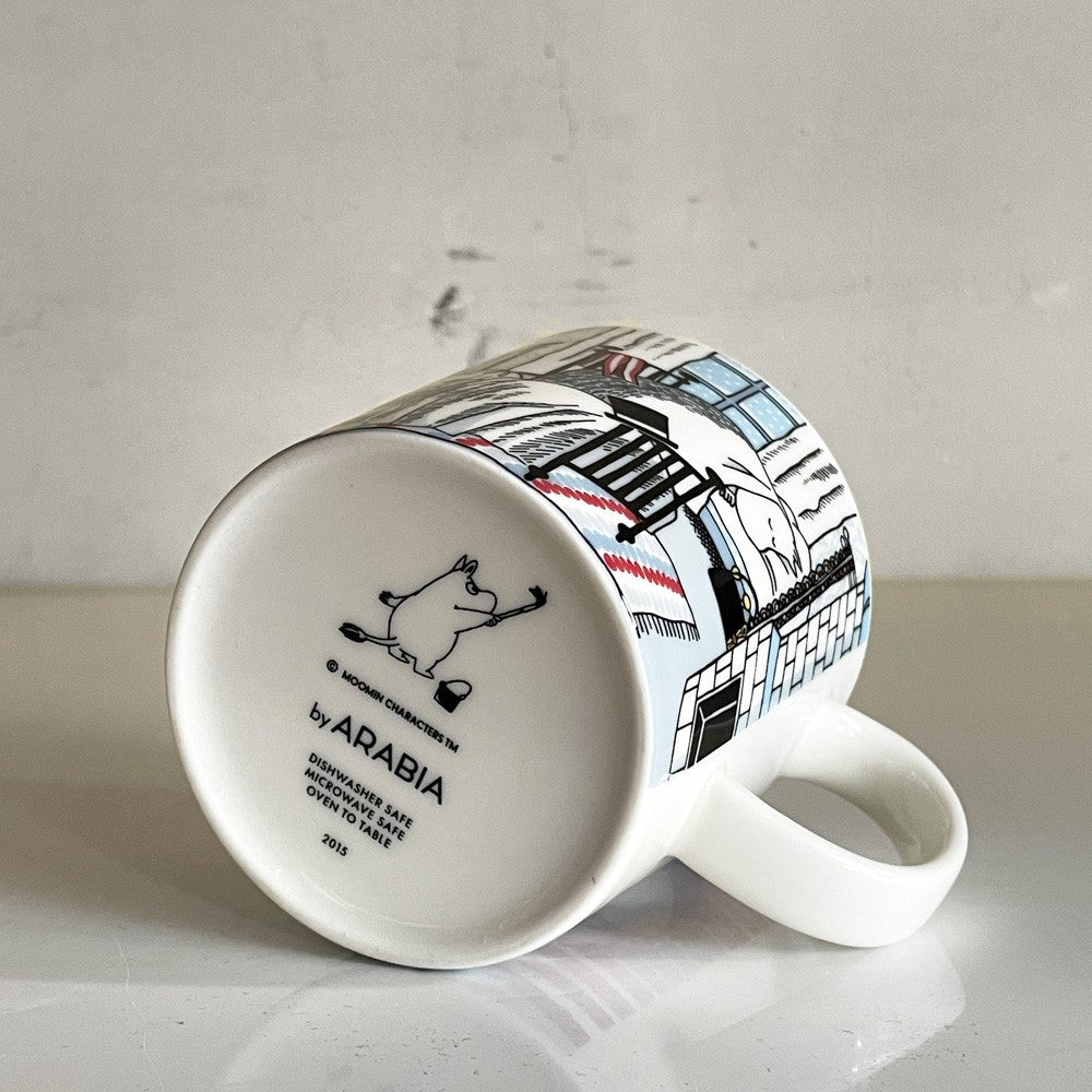 アラビア ARABIA ムーミンマグ MOOMIN 冬眠 ウィンタースリープ Hibernation 2015年 冬限定 フィンランド 北欧食器 ■