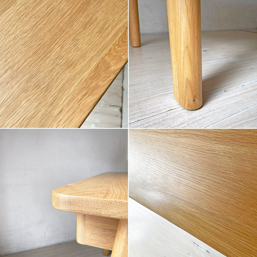 アクタス ACTUS アクタスキッズ サークル SARCLE デスク W120cm オーク材 美品 定価¥95,700- ★