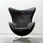 フリッツハンセン Fritz Hansen エッグチェア Egg chair ラウンジチェア エレガンスレザー 本革 ダークブラウン アルネ・ヤコブセン 2016年ソーイングイベントモデル デンマーク 希少 ●