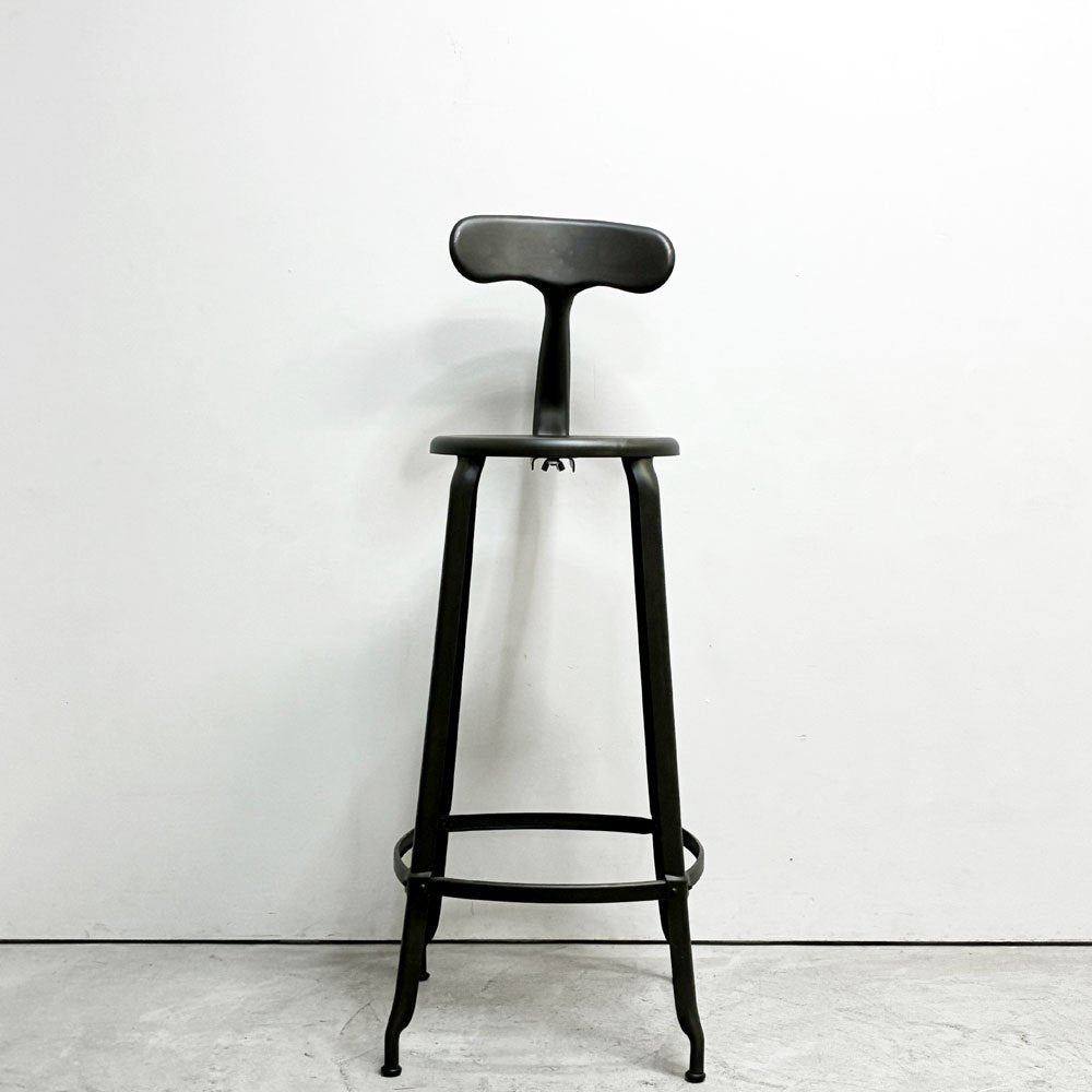 フェールトラヴァイユ FER TRAVAIL ニコルチェア NICOLLE Chair SH80 カウンターチェア スチール マットクリア仕上げ 別注モデル インダストリアル C ●