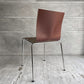 エンゲルブレヒト Engelbrechts チャリックチェア CHAIRIK Chair 101 ダイニングチェア スタッキング 4本脚 シナモン プライウッド スチール デンマーク 未使用品 定価63,800円 ♪