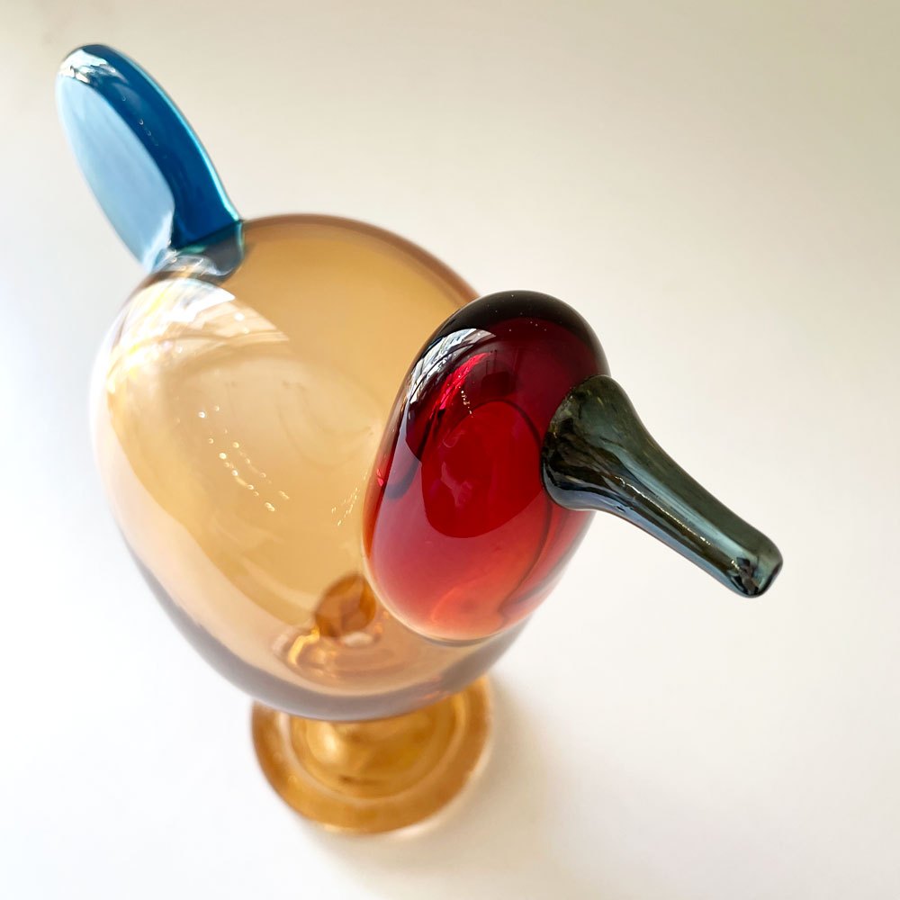 イッタラ iittala バーズバイトイッカ Birds by Toikka スロ Sulo 脚付き 31/500 箱付 scope復刻品 2015年 オイバ・トイッカ イッタラバード ◎