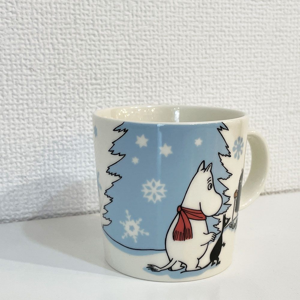 アラビア ARABIA ムーミンマグ MOOMIN スキーコンペティション Skiing competition トーベ・ヤンソン Tove Janson 2010 冬限定 ◎