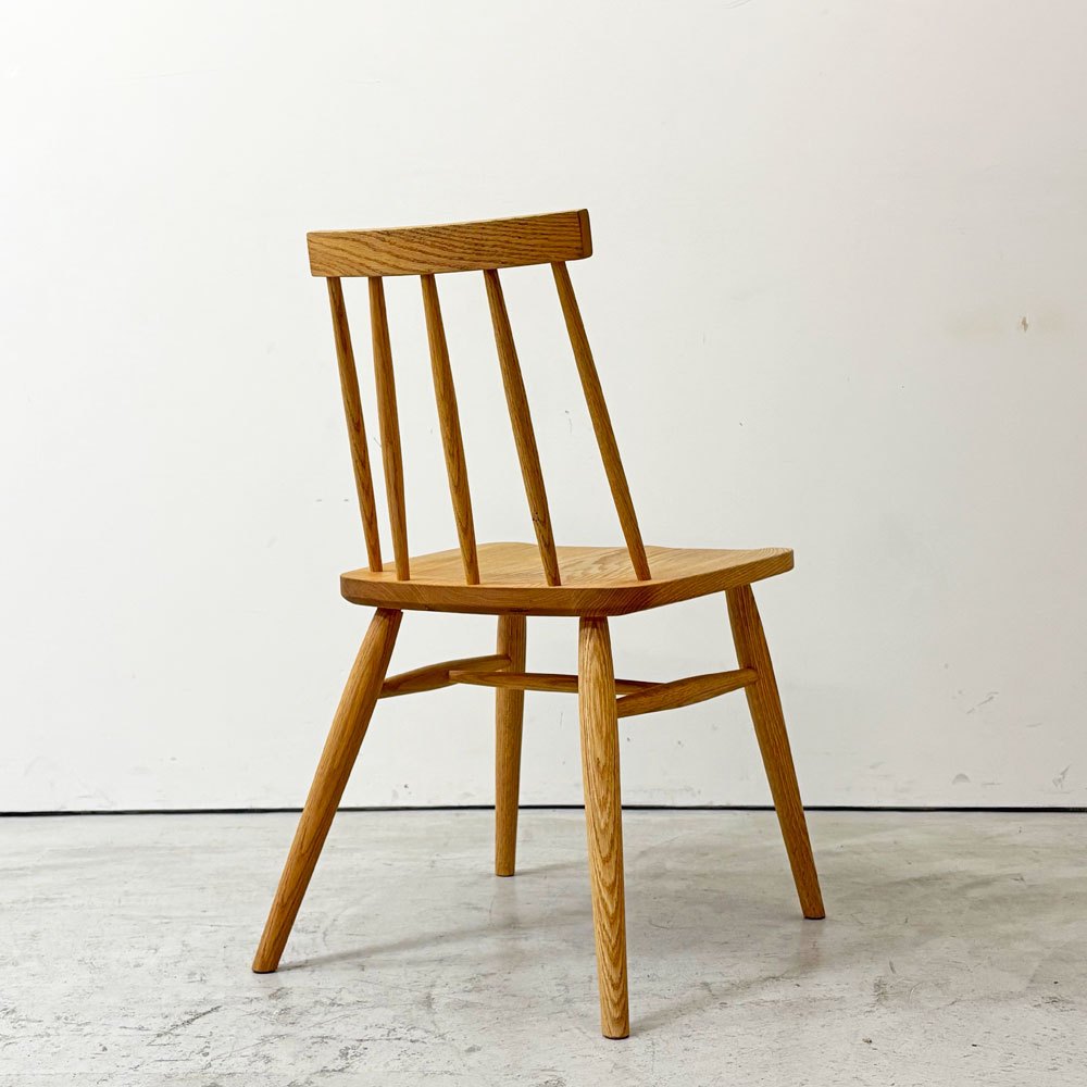 モモナチュラル MOMO Natural SB CHAIR ダイニングチェア オーク無垢材 オイルフィニッシュ ナチュラル ウィンザースタイル B ●