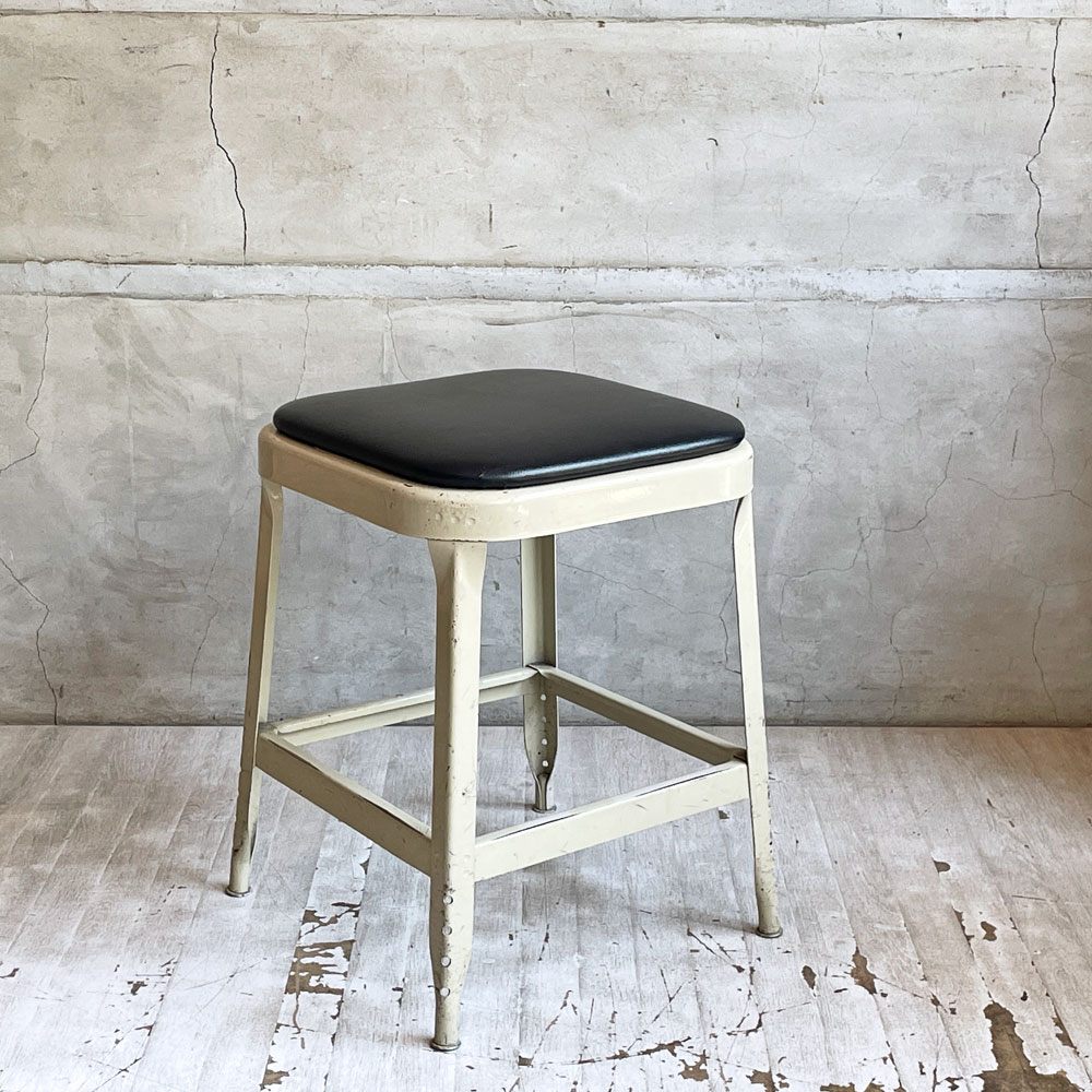 リオン LYON ファクトリースツール FACTORY STOOL スツール カウンターチェア Sサイズ インダストリアル P.F.S取扱い B ♪