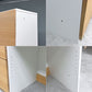 モモナチュラル MOMO Natural ホルム HOLM カップボード CUPBOARD キッチンボード オーク材 ホワイト メラミン化粧板 ナチュラルモダン ◎