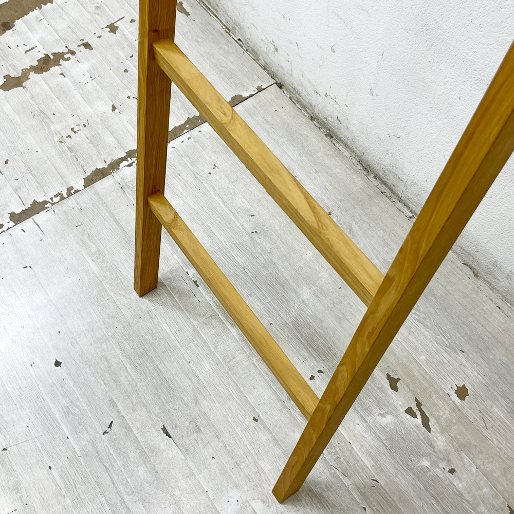 QUIET SPACE TOOL & FURNITURE ハンガーラック IKOMA クリ材 ナチュラル クラフト家具 ●