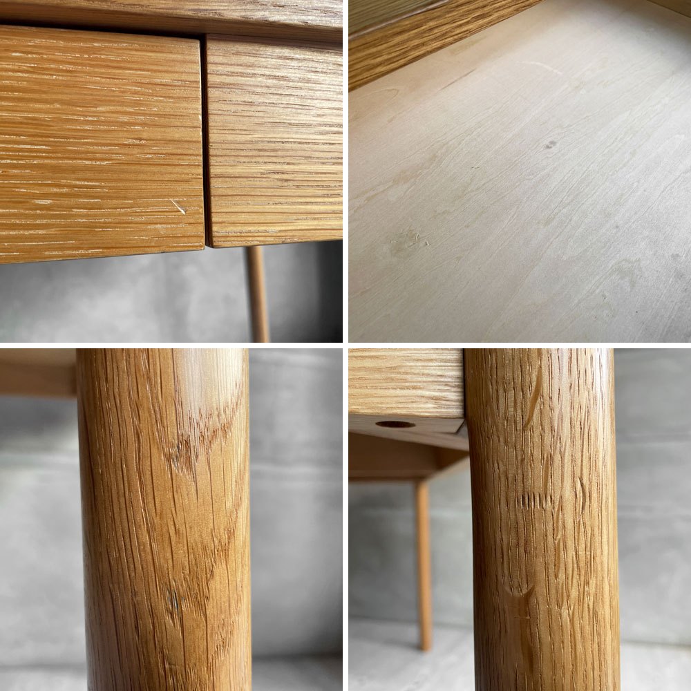 イデー IDEE スティルト テーブル STILT TABLE 1400 ナチュラル デスク ダイニングテーブル オーク材 マリナ・ボーティエ Marina Bautier 参考定価 ￥109,900- ♪