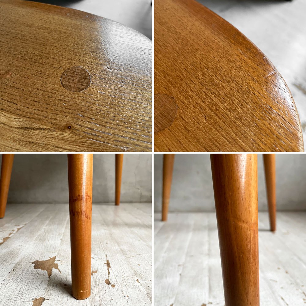 アーコール Ercol ボウバックチェア ファンバックチェア 5本タイプ エルム材 UKビンテージ Vintage 英国家具 ♪