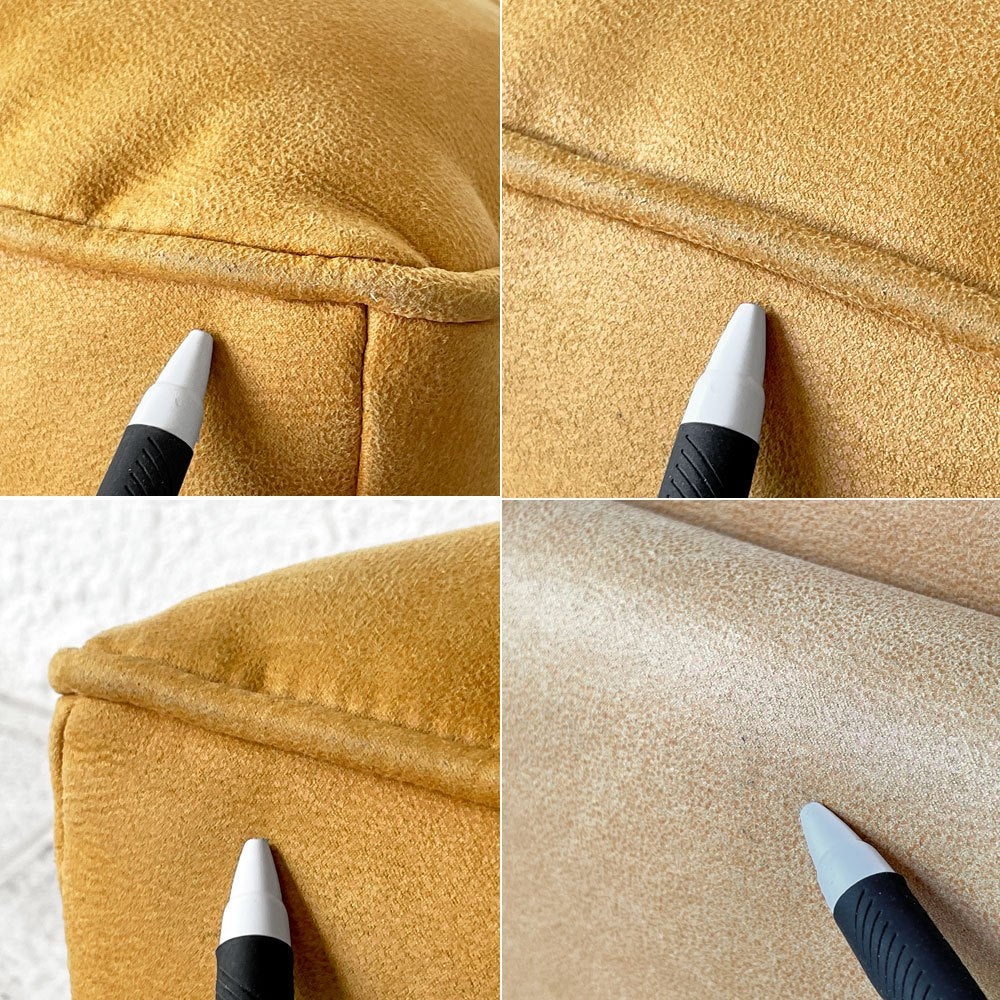 リラックスフォーム RELAX FORM アルフレード ALFREDO ソファ 背クッション ロータイプ 置き型クッション レザーテックス H42cm 関家具 定価16,500円 展示美品 ◇