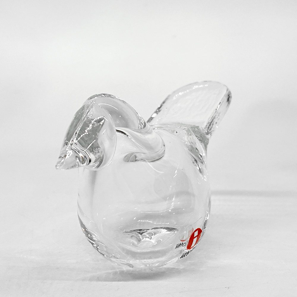 イッタラ iittala バーズバイトイッカ Birds by Toikka シエッポ Sieppo クリア×クリア オイバ・トイッカ イッタラバード 北欧雑貨 フィンランド ★