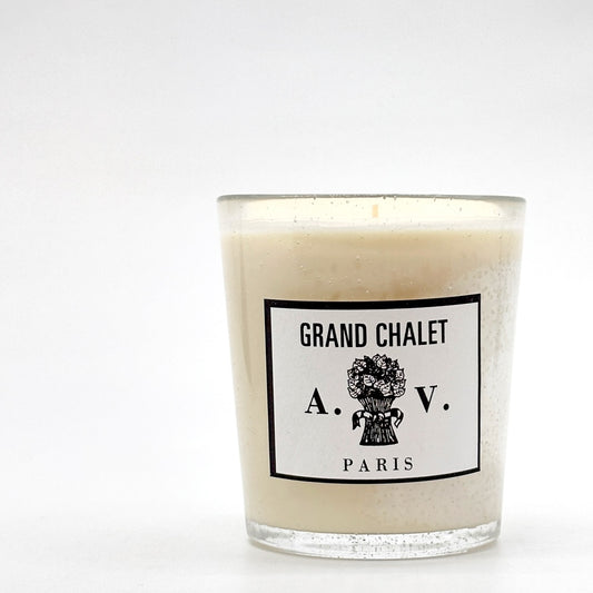 アスティエ・ド・ヴィラット Astier de Villatte パフュームキャンドル GrandChalet BGEGCH10 ガラス フランス 未使用品 ●