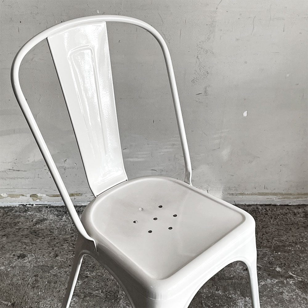 トリックス TOLIX エーチェア A-chair ダイニングチェア スタッキング ホワイト フランス インダストリアルスタイル カフェスタイル ■