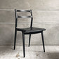 天童木工 TENDO インパラチェア Impala Chair ダイニングチェア ブラック レザー 本革 佐々木敏光 ジャパニーズミッドセンチュリーモダン C  ♪