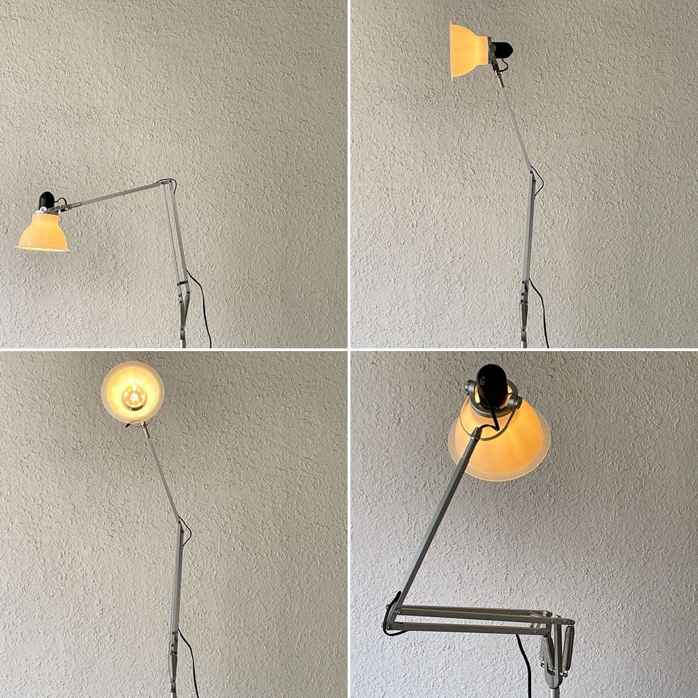 アングルポイズ ANGLEPOISE タイプ1228 Type 1228 フロアライト デスクライト ケネス・グランジ ベース2種付 廃番 ◇