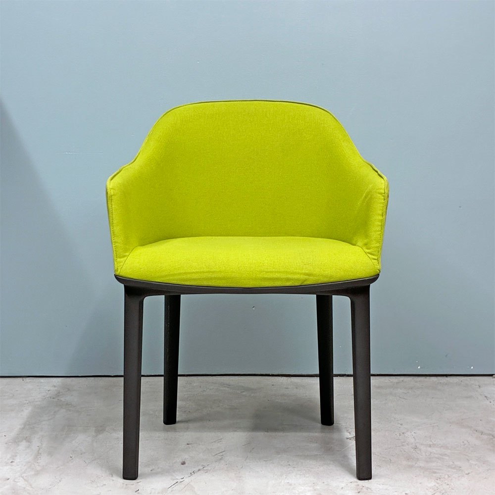 ヴィトラ Vitra ソフトシェル SOFTSHELL アームチェア 4レッグベース ロナン＆エルワン・ブルレック グリーン 現状品 ◎