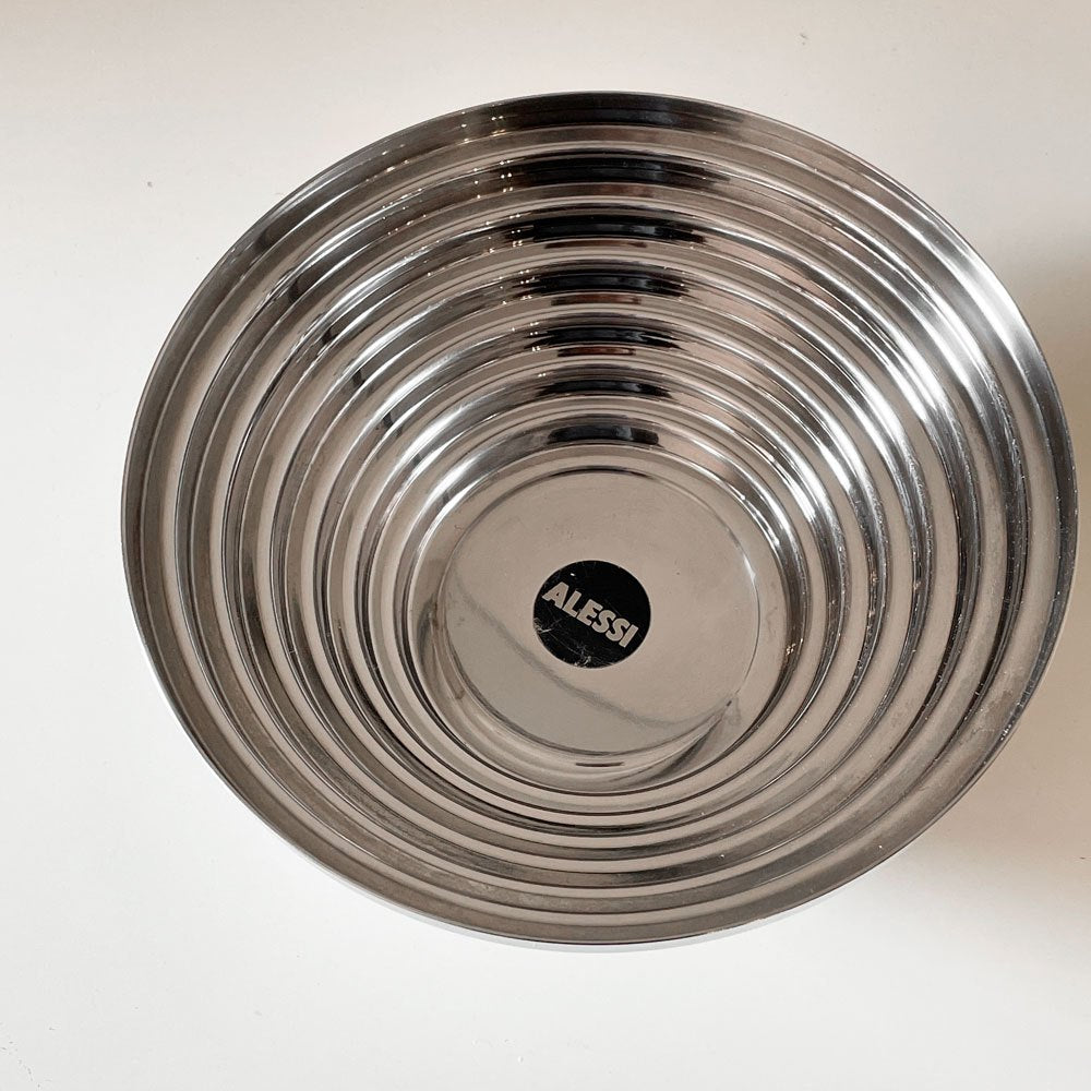 アレッシィ ALESSI マヤバスケット Maya bucket ジュリオ・コンファロニエーリ Giulio Confalonieri ステンレススチール Φ20cm イタリア ◎