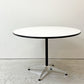 ハーマンミラー Herman Miller コントラクトテーブル ラウンドテーブル W106.5×H70cm ダイニングテーブル イームズ ミッドセンチュリーデザイン ●