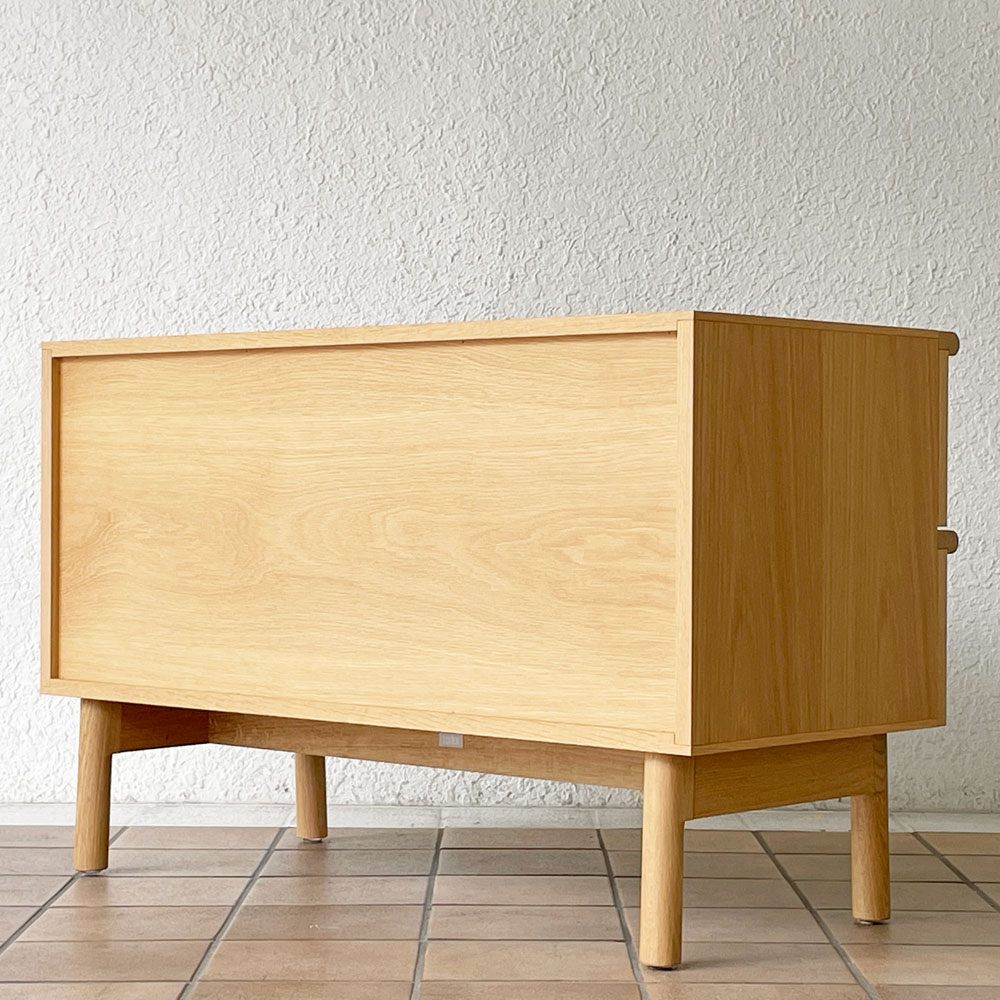 イデー IDEE スティルト サイドボード S STILT SIDEBOARD S ナチュラル テレビボード マリナ・ボーティエ オーク モダンデザイン 定価69,900円 ◇