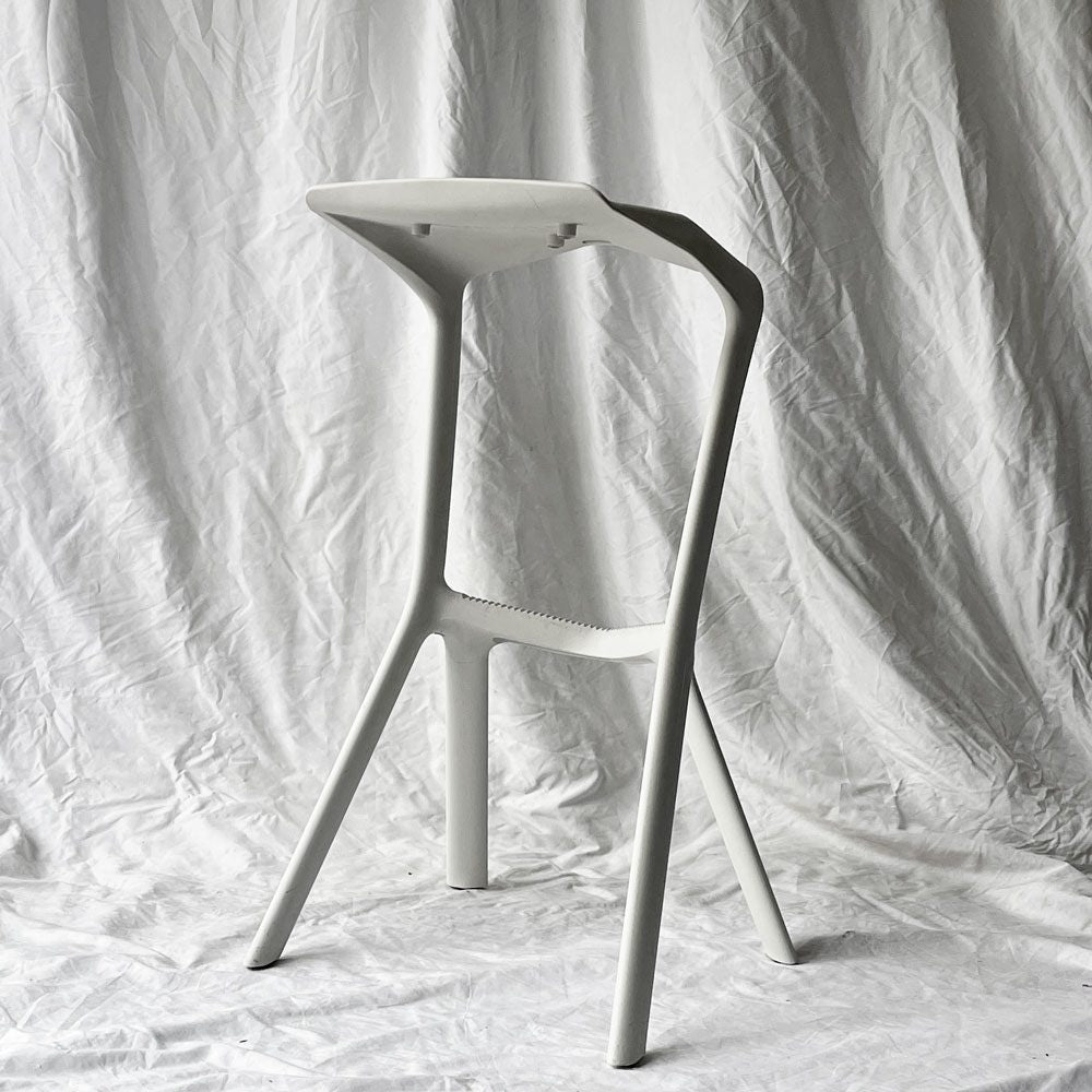 プランク PLANK ミウラスツール MIURA stool ハイスツール スタッキング ホワイトグレー コンスタンチン･グルチッチ イタリア 定価￥44,000- ◇