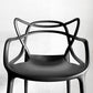 カルテル Kartell マスターズチェア Masters Chair ブラック アームチェア フィリップ・スタルク Philippe Starck イタリア 定価￥48,400- ■