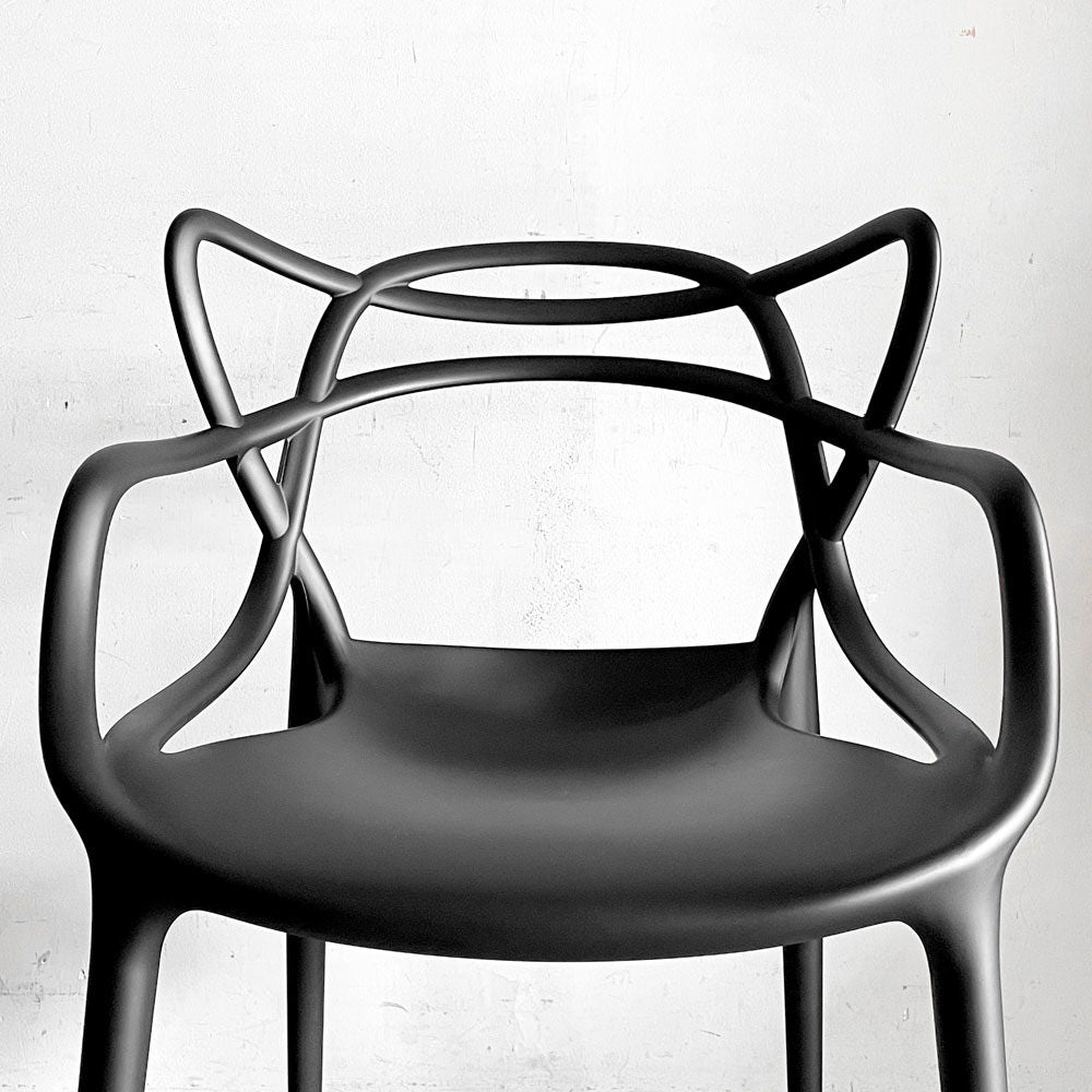 カルテル Kartell マスターズチェア Masters Chair ブラック アームチェア フィリップ・スタルク Philippe Starck イタリア 定価￥48,400- ■