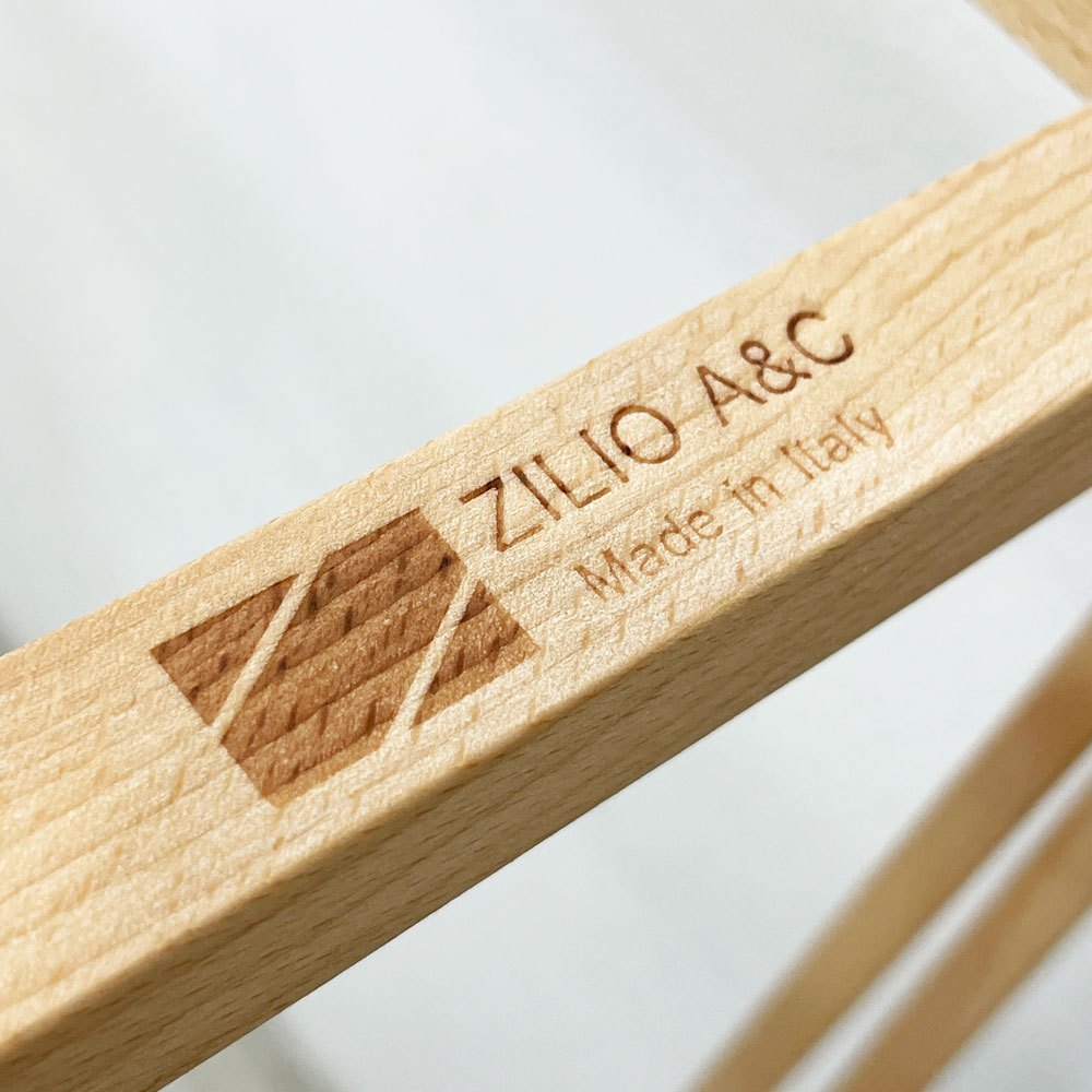 ジリオ Zilio A&C トララ TRA-RA コートスタンド ビーチ材 安積朋子 イタリア製 美品 ●