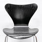 フリッツハンセン Fritz Hansen セブンチェア ダイニングチェア カラードアッシュ ブラック アルネ・ヤコブセン 北欧 デンマーク 定価￥76,780- A ●
