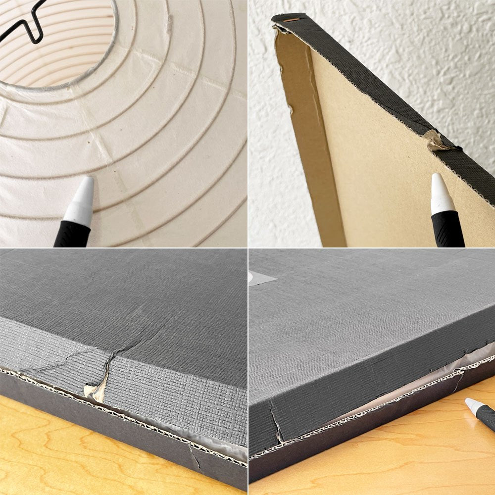 イサムノグチ Isamu Noguchi アカリ AKARI 55A 和紙 直径55cm 名作照明 ミッドセンチュリーシェード単体 箱付き ◇