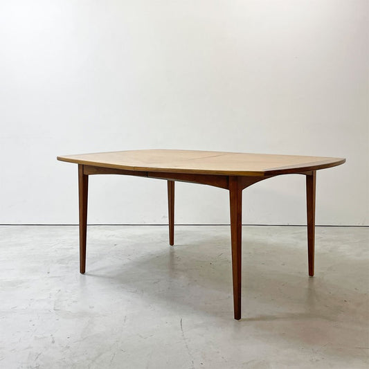 USビンテージ US Vintage エクステンション ダイニングテーブル W162.5-213cm 伸長式 ウォールナット材 北欧スタイル ミッドセンチュリー ●