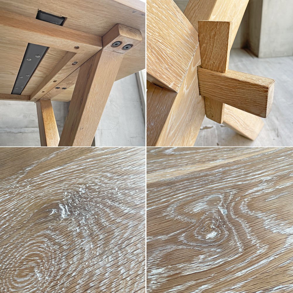 アクタス ACTUS スローハウス SLOW HOUSE クオピオ ダイニングテーブル KUOPIO DINING TABLE オーク無垢材 廃番 ♪