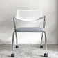 ヴィトラ vitra ビザロール Visaroll デスクチェア ミーティングチェア グレー系 ファブリック キャスターベース スタッキング アントニオ・チッテリオ A ■