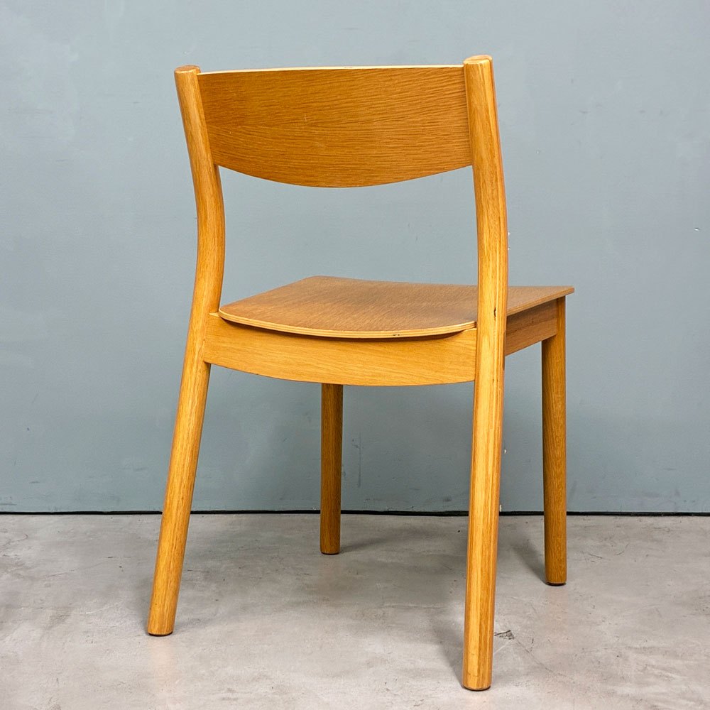 無印良品 MUJI リアルファニチャー REAL FURNITURE オーク材 ダイニングチェア ナチュラルテイスト 定価：￥25,000- B ◎