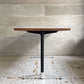 グリニッチ greeniche カフェテーブル Cafe Table ダイニングテーブル W120×D70×H70cm ウォールナット無垢材×スチールレッグ ♪