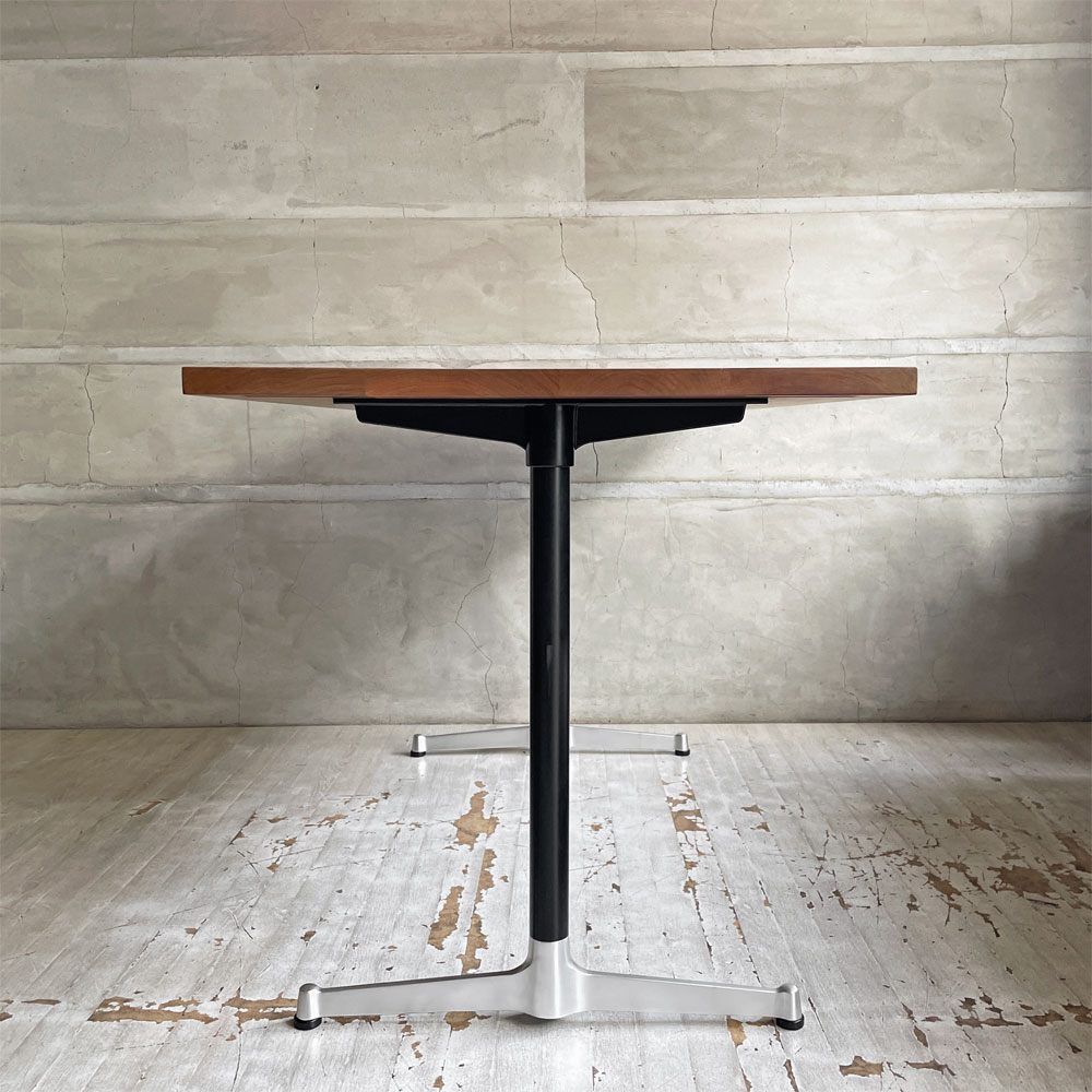 グリニッチ greeniche カフェテーブル Cafe Table ダイニングテーブル W120×D70×H70cm ウォールナット無垢材×スチールレッグ ♪