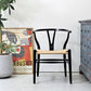 カールハンセン&サン Carl Hansen&Son CH24 Yチェア ブラックラッカー × ナチュラルペーパーコード ビーチ材 ハンス J. ウェグナー 北欧 デンマーク フルリペア品 ●