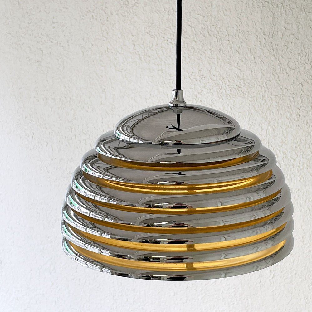 ヤマギワ yamagiwa サツールノ SATURNO ペンダントライト 70～80’s ビンテージ Vintage ドイツiFデザイン賞受賞作品 スペースエイジ 本澤和雄 ◇