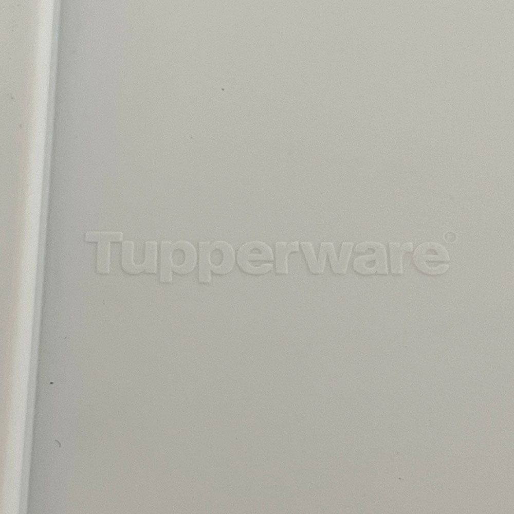 タッパーウェア Tupperware マルチオーガナイザー ワイド ドロップダウンドア ブラック×ホワイト ●