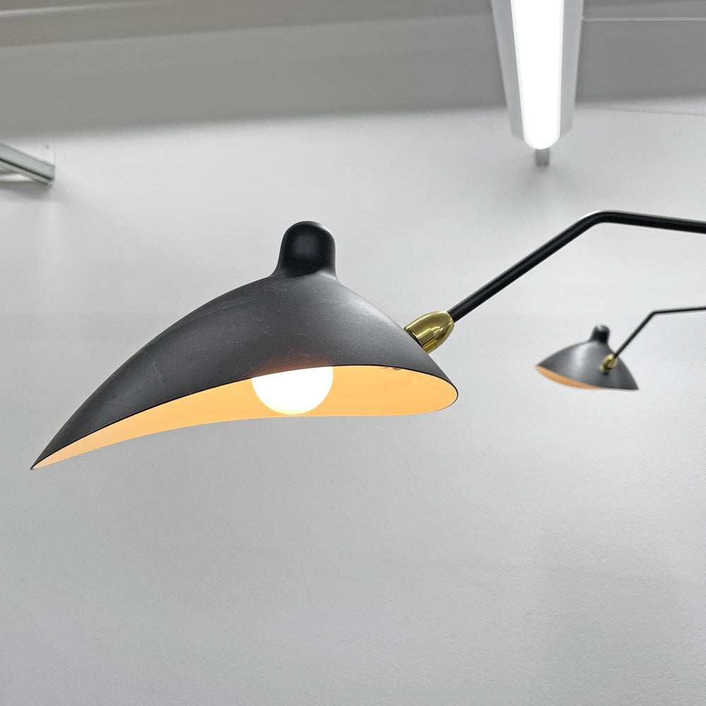 シュスポンション・トワ・ブラ・ピヴォタン SUSPENSION 3 BRAS PIVOTANTS シーリングランプ 3灯 セルジュ・ムーユ リプロダクト品 〓