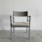 マスターウォール MASTERWAL グレイズ GRAY'S ARM CHAIR アームチェア ホワイトオーク材 ライトグレー ファブリック座面 アイボリー系 廃番仕様 展示品 〓