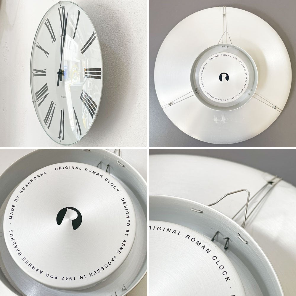 ローゼンダール ROSENDAHL ローマン ROMAN ウォールクロック 掛け時計 アルネ・ヤコブセン Arne Jacobsen デンマーク ★
