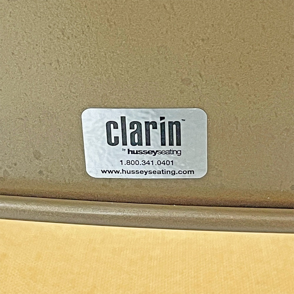 クラリン CLARIN フォールディングチェア フルクッション アームレス イエロー 折り畳み椅子 USA 米国 P.F.S 取扱い ●