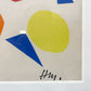 アンリマティス Henri Matisse リトグラフ Composition, 1956 アートフレーム フォーヴィスム 野獣派 W41.5cm 額装品 ●